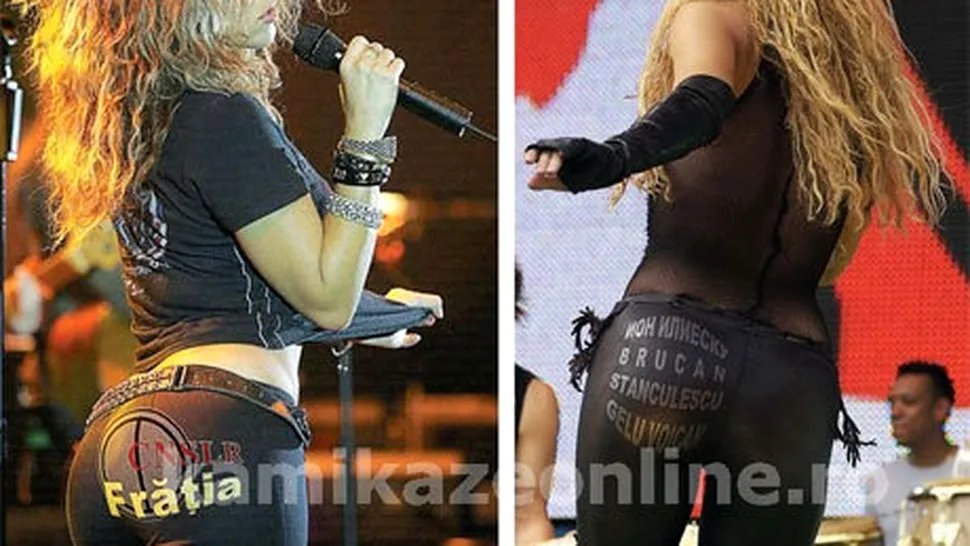 Shakira le-a aratat romanilor cine-a tras la Revolutie!