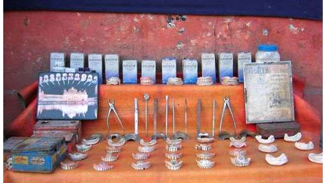 la stomatolog, pe strada