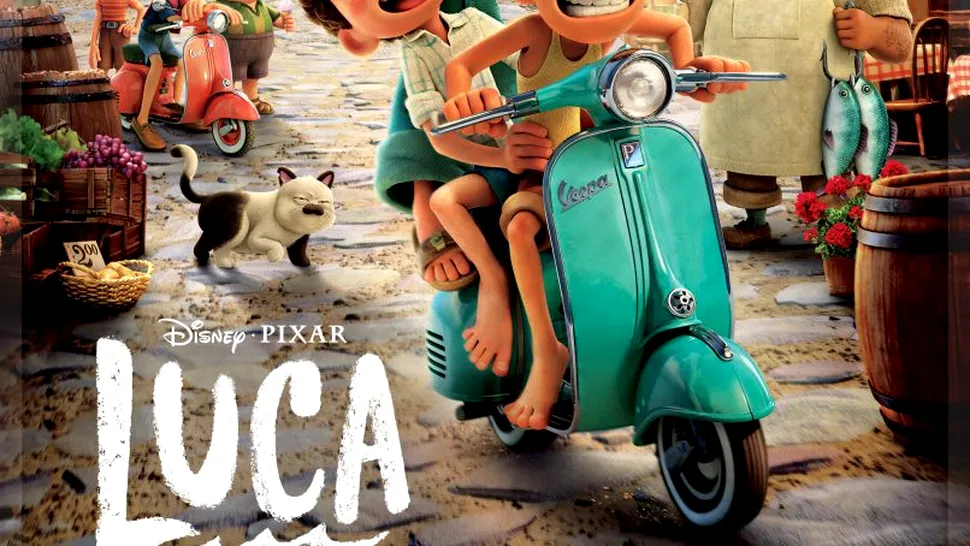 „Luca”, o animație marca Disney Pixar, va avea premiera în cinematografele românești pe 16 iulie