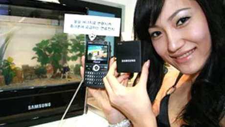 Telefoane mobile Samsung reincarcabile cu apa