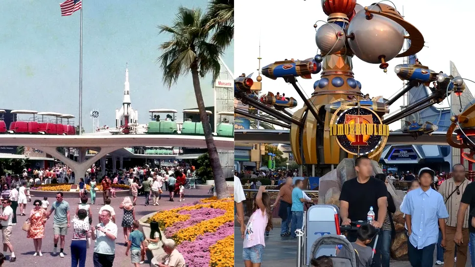 Disneyland, atunci și acum (Poze)