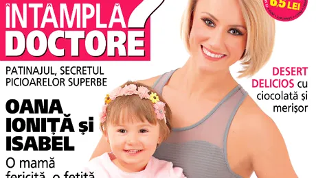 Oana Ioniţă, primul pictorial cu fetiţa ei, Isabel