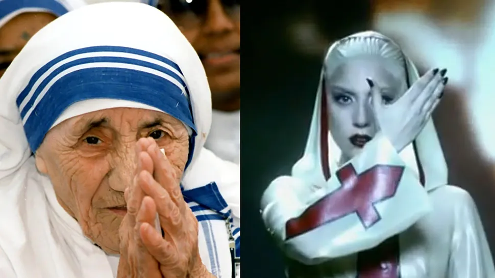 Ce au in comun Lady Gaga si Maica Tereza?