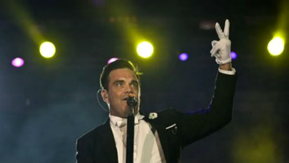 Record de vânzări bilete, la concertul lui Robbie Williams de la Bucureşti!