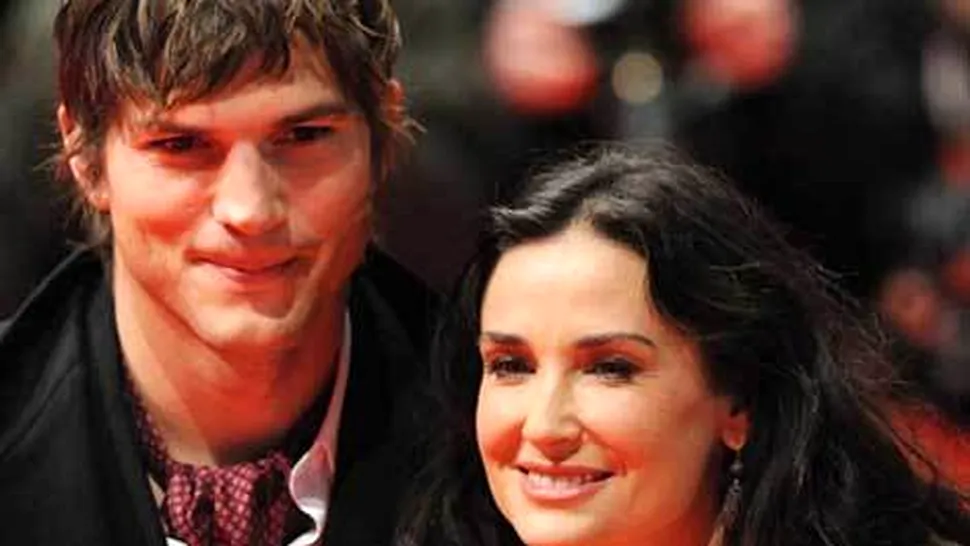 Demi Moore si Ashton Kutcher, divort de 290 milioane de dolari