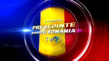 „Preşedinte pentru România” – ziua alegerilor, la TVR 1