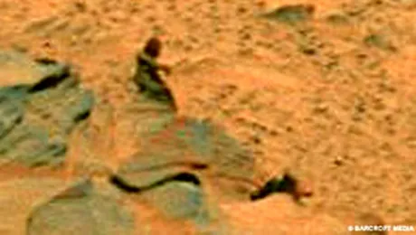 NASA a descoperit o silueta misterioasa pe Marte