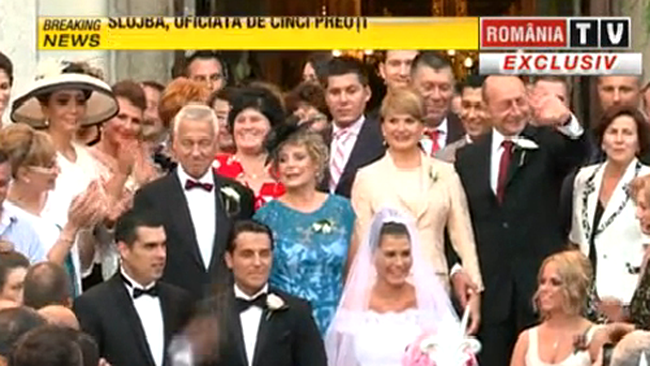 Elena Basescu nunta
