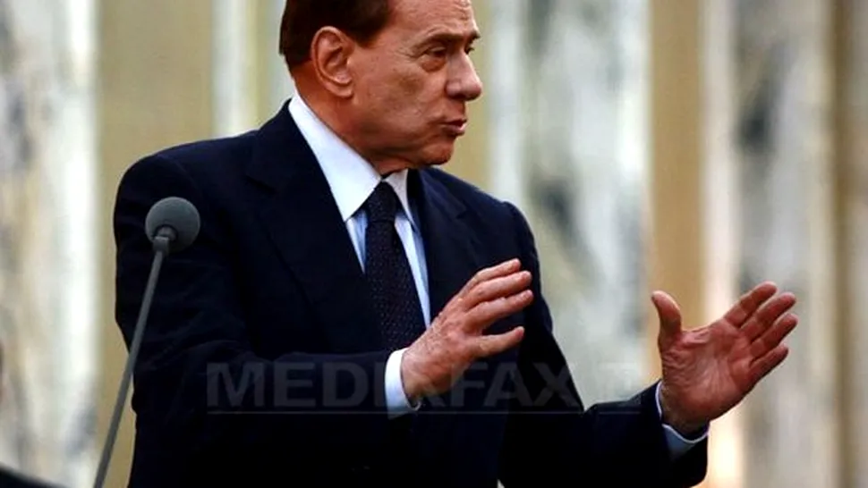 Berlusconi va demisiona dupa aprobarea masurilor promise UE