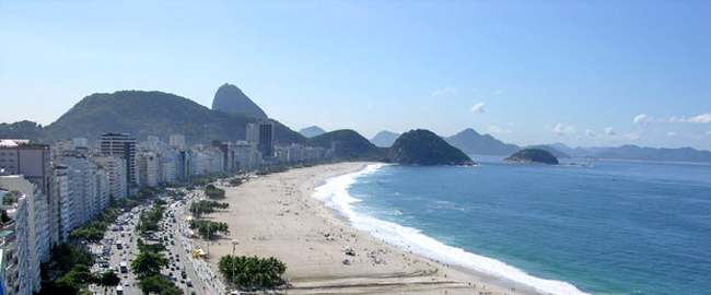 Copacabana este cea mai renumită plajă din lume