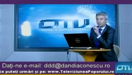 Dan Diaconescu a inaugurat “garsoniera TV” de la Vatican