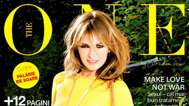 Coperta revistei The One
