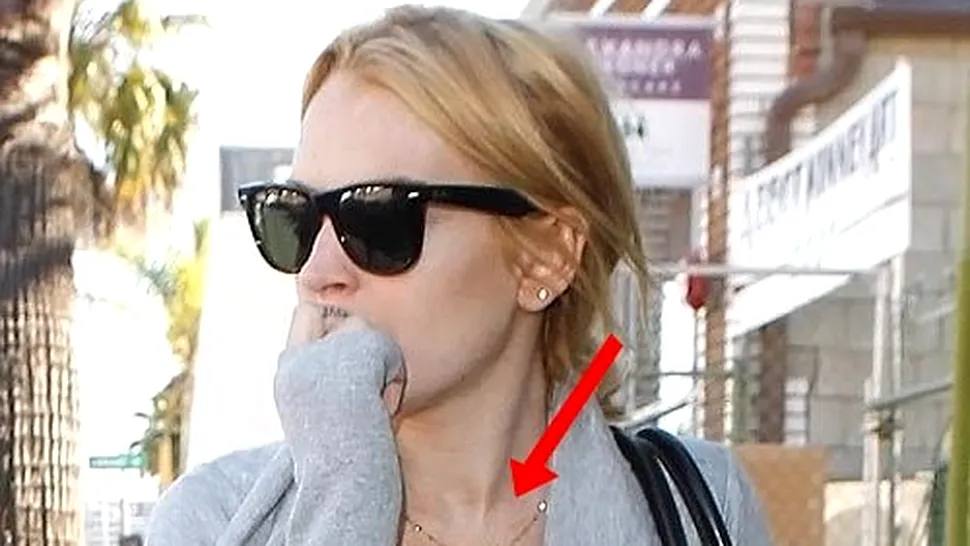Lindsay Lohan a furat un colier! Iata dovada (Video)