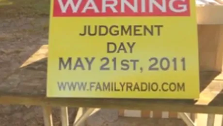 Sfarsitul lumii, „programat” pe 21 mai 2011?!