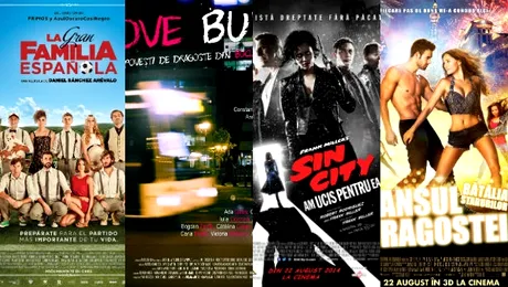 Premierele săptămânii în cinema – De toate pentru toţi