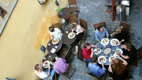 Restaurantul unde se servește mâncare de la gunoi