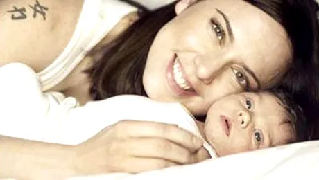 Mel C a facut publice pozele cu fiica ei, Scarlet Starr