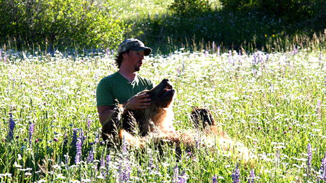 Pe proprietatea lui Anderson, Brutus se simte minunat