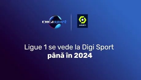 Digi Sport va difuza Ligue 1 până în 2024