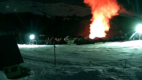 Sase cabane din Ranca au fost distruse intr-un incendiu