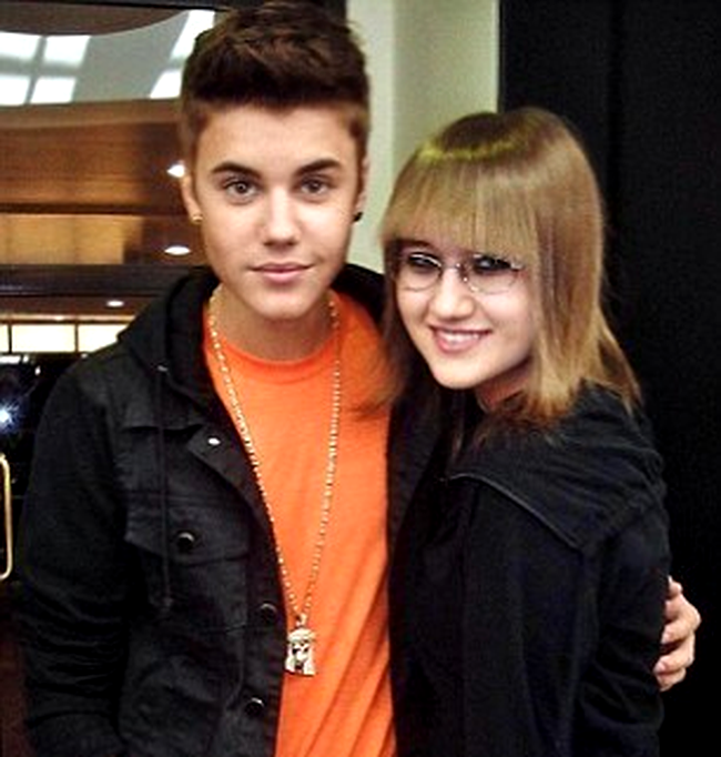 Sarah si Justin Bieber