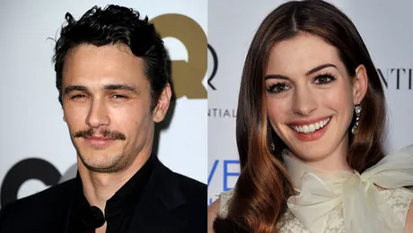 Anne Hathaway şi James Franco vor prezenta gala premiilor Oscar 2011