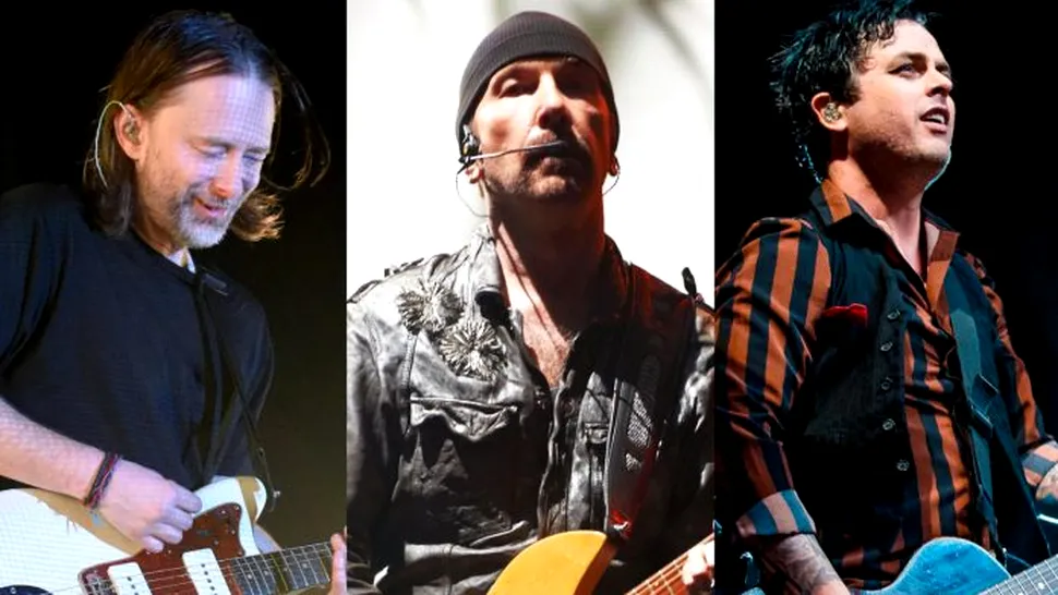 Radiohead, Paul McCartney, U2, Green Day și alții scot la licitație chitare în scopuri caritabile