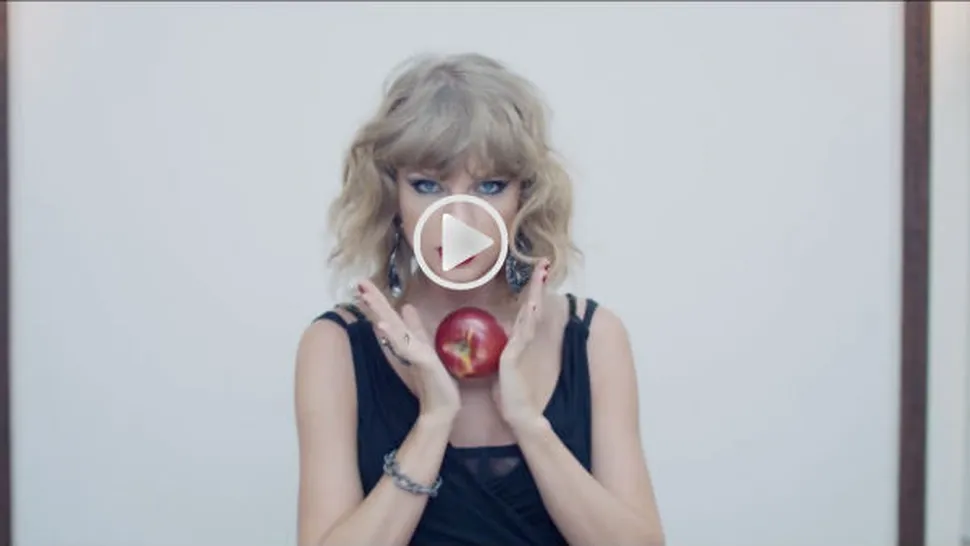 Taylor Swift ţipă, aruncă peste tot cu farfurii şi e rea, în ultimul videoclip 