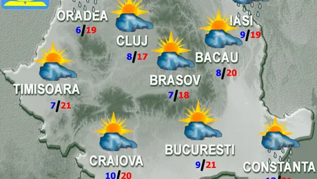 Vremea.Apropo.ro: Week-end cald, de noiembrie