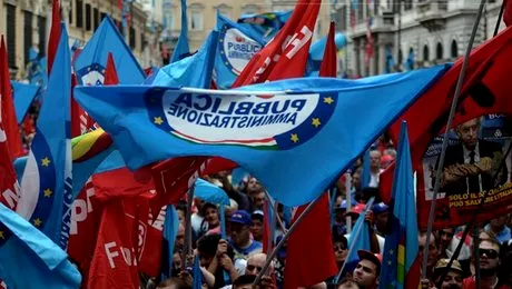 „No Monti Day” la Roma, împotriva măsurilor de austeritate – FOTO