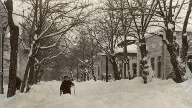 iarna bucuresti 1954
