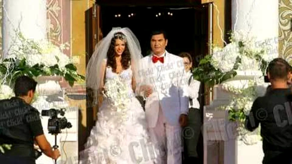 Alina si Cristi Borcea si-au distrat invitatii la nunta de 1 milion de euro (Poze & Video)