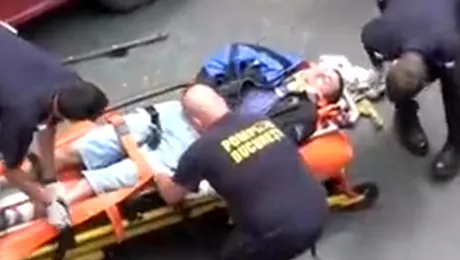 Accident filmat de un user Apropo.ro