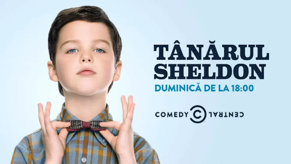 Noutăţi la început de noiembrie pe Comedy Central: Tânărul Sheldon şi Să râdem de Bruce Willis