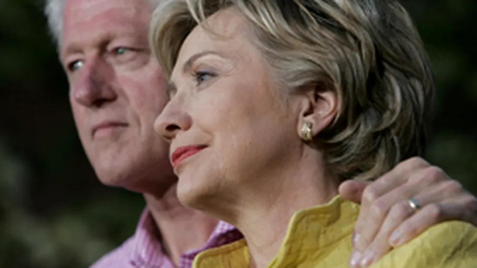 Hillary Clinton nu s-a indoit niciodata de dragostea sotului