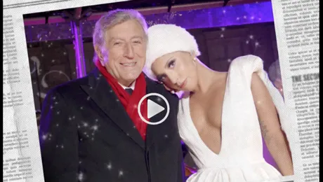 Tony Bennett şi Lady Gaga lansează o nouă melodie de Crăciun (Video)