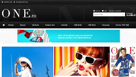 ONE.ro – cel mai stylish portal dedicat femeilor
