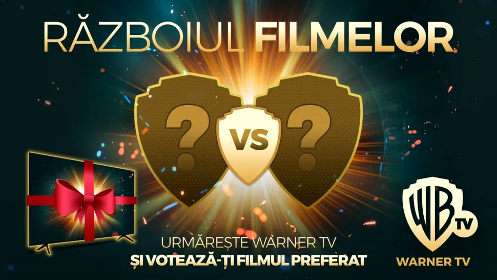 “Războiul filmelor”, la Warner TV România: fanii votează și sunt premiați