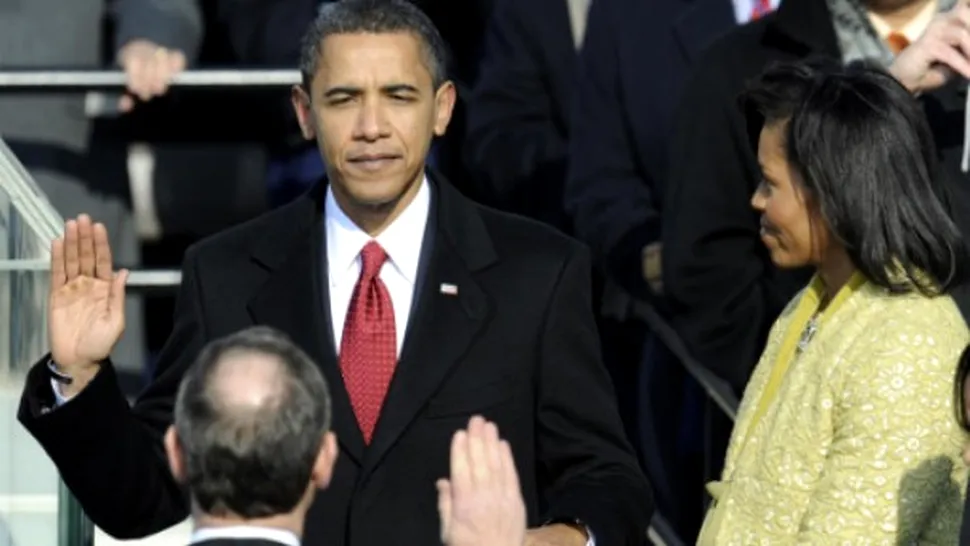 Barack Obama a depus jurământul pentru al doilea mandat de președinte