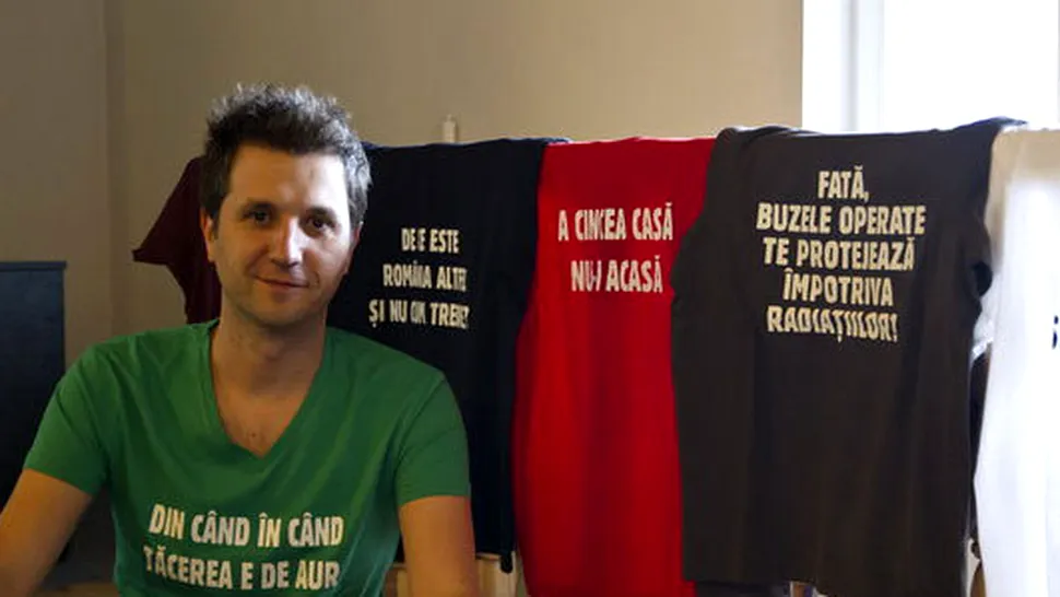 Andi Moisescu despre tricourile inscripționate pe care le poartă în emisiune