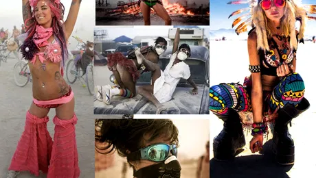 Burning Man, festivalul funky din deșertul Black Rock din Nevada (Poze)
