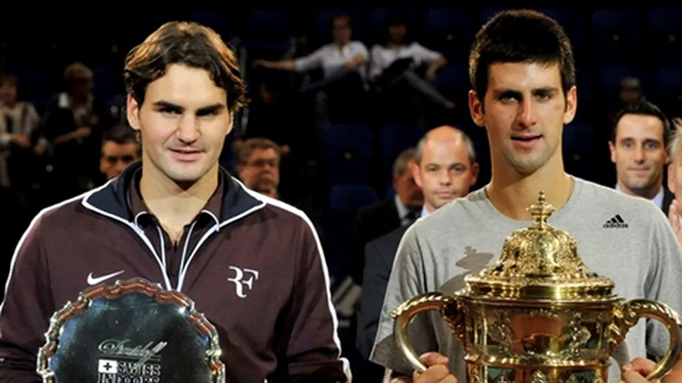 Roger Federer si Novak Djokovici, in semifinale la US Open