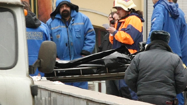 Imagini de cosmar, astazi, dupa atentatele din metroul moscovit