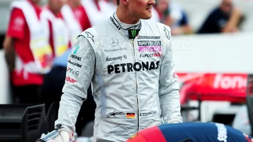 Schumacher, filmat în timpul accidentului!