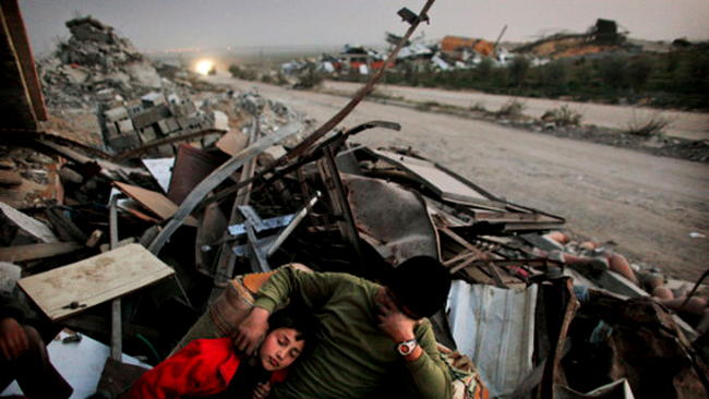 Gaza sub ruine