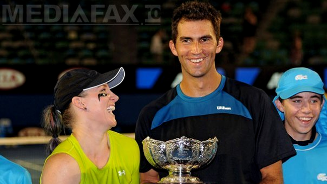 Americanca Bethanie Mattek-Sands si romanul Horia Tecau
