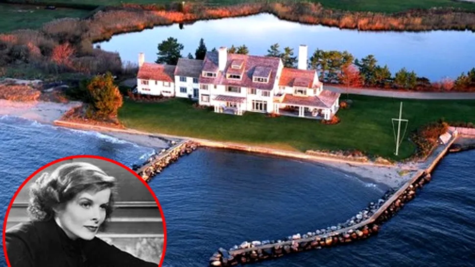 Fosta vila a actritei Katharine Hepburn, de vanzare pentru 28 de milioane $ (Poze)