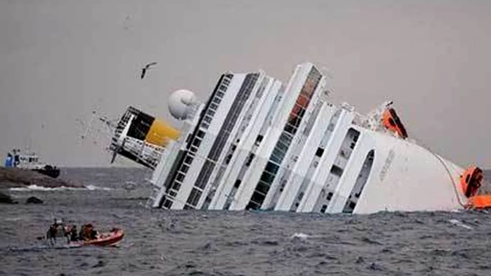 Bilantul mortilor naufragiului vasului Costa Concordia a ajuns la 13 persoane