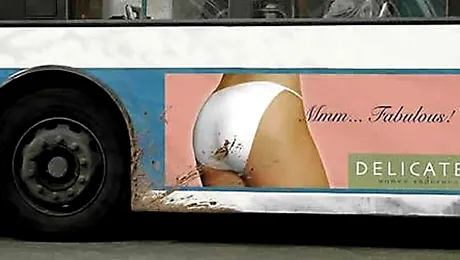 Reclame plasate in locuri nepotrivite