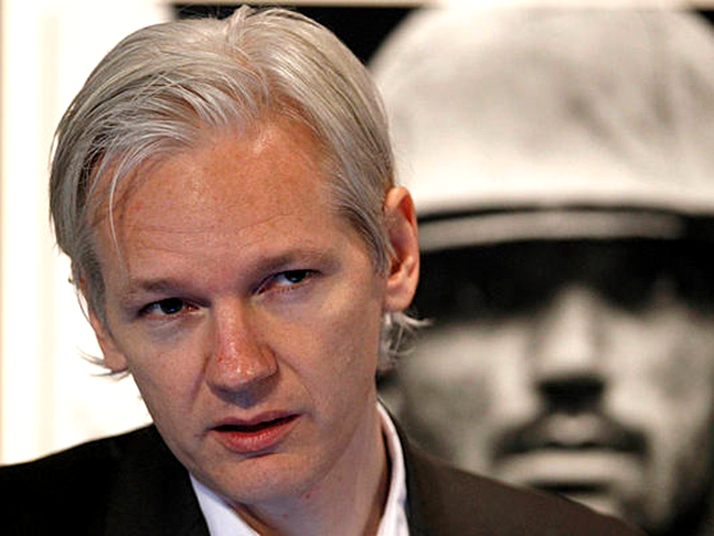 Julian Assange - conferinta de presa